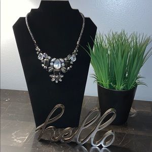 Beautiful costume jewelry piece black & gray